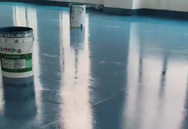 汕頭國瑞會展中心水底油面地坪漆工程案例